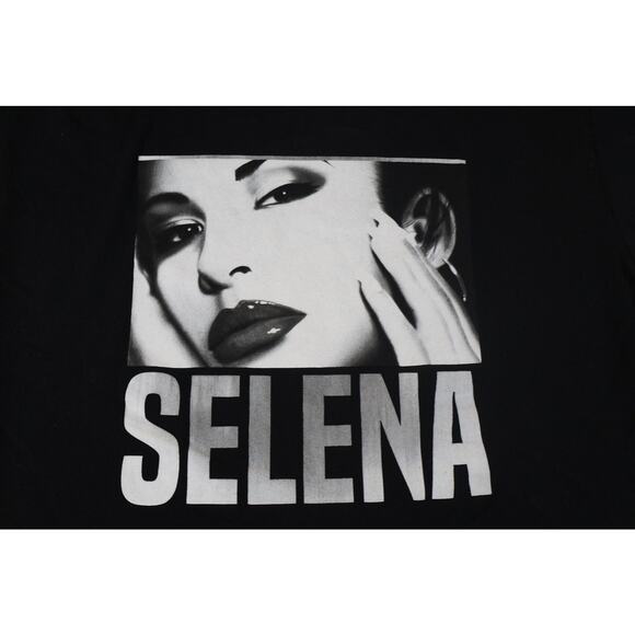 Selena Shirt Mens XL Black Official Merch Latin Singer Tee Graphic Music 2022 - Picture 3 of 7